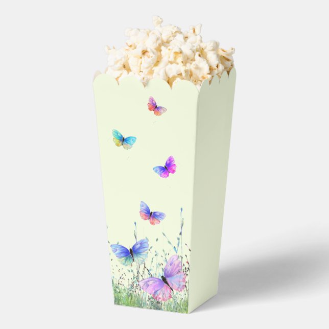 Flying Butterflies Popcorn Box Geschenkschachtel (Geplatzt)