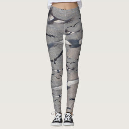 Flying Condors Pattern Legging Leggings