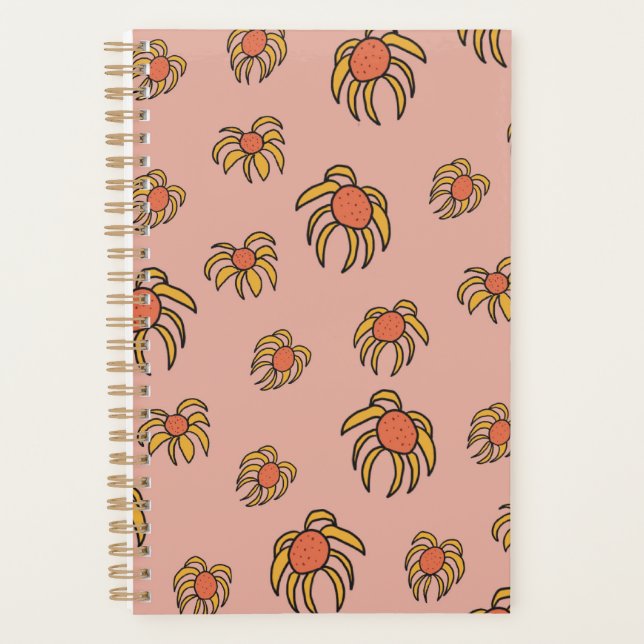 Flying Daisies Florals Planer (Vorderseite)