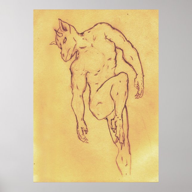 Flying Demon Poster (Vorne)