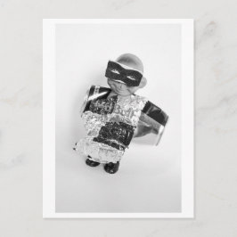 Flying doll - Super Sanbra Postkarte