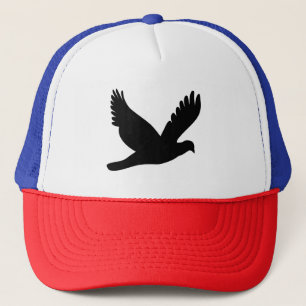 Flying Dove-Silhouette Truckerkappe
