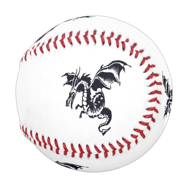 Flying Dragon Design Baseball (Rückseite Links)