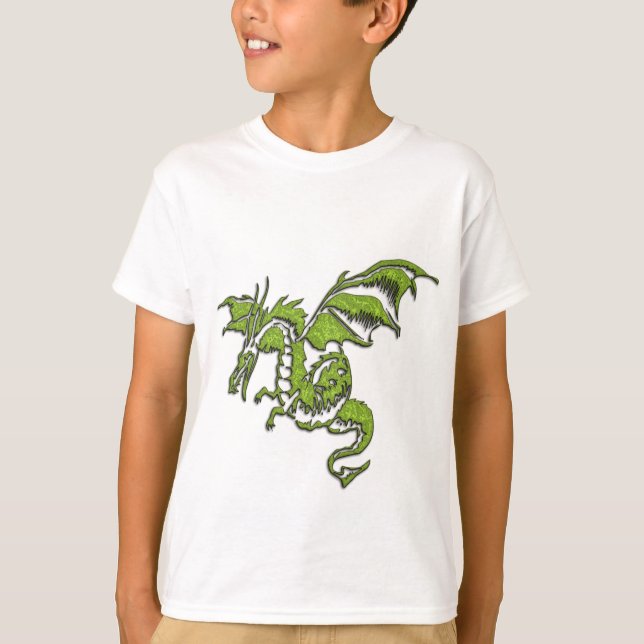 Flying Dragon Design T-Shirt (Vorderseite)