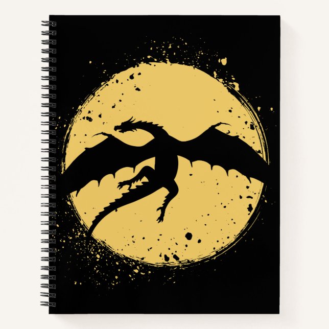 Flying Dragon Notizbuch (Vorderseite)