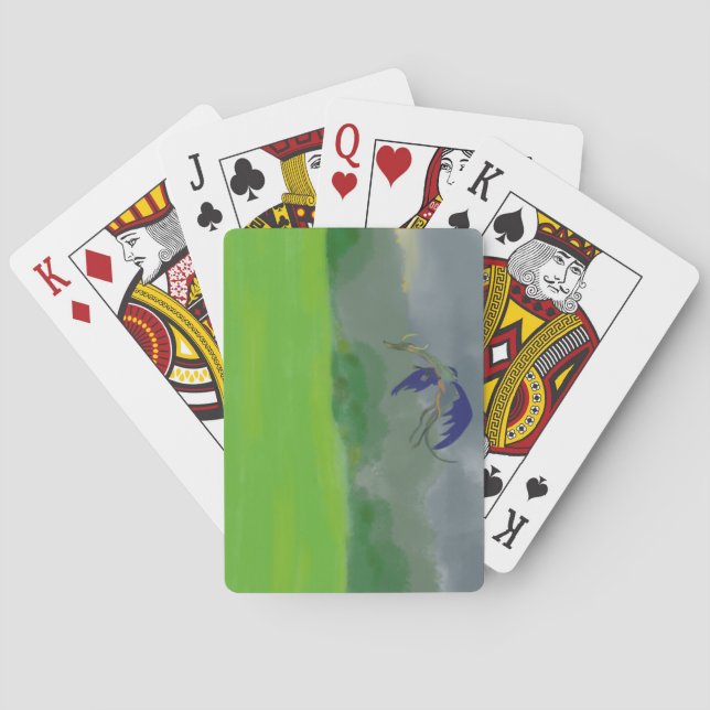 Flying Dragon Spielkarten (Rückseite)