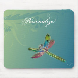 Flying Dragonfly Mousepad