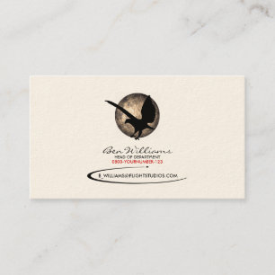 Flying Eagle Business Card (Mondversion 3) Visitenkarte