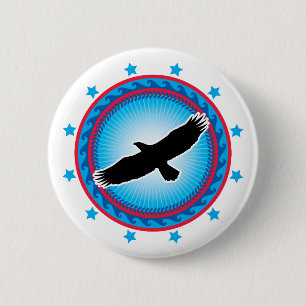 Flying Eagle Button