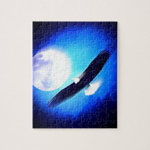 Flying Eagle & Moon Puzzle