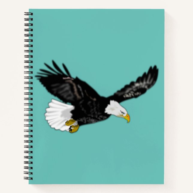 Flying Eagle-Notebook - Ihre Farben Notizbuch (Vorderseite)