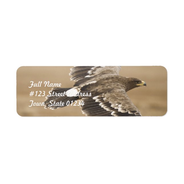 Flying Eagle Rücksendeadresse Mailing Label (Vorne)
