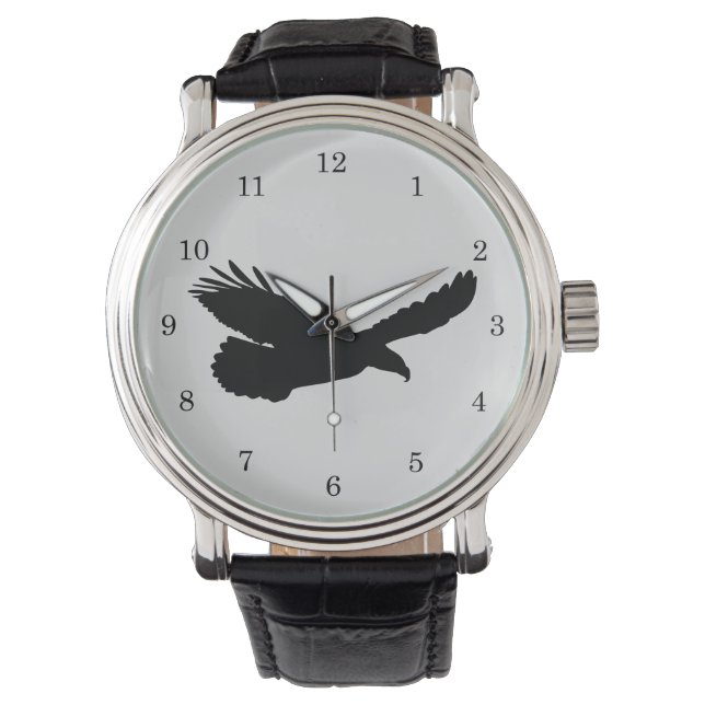 Flying Eagle Watch - Anpassbar Armbanduhr (Vorderseite)