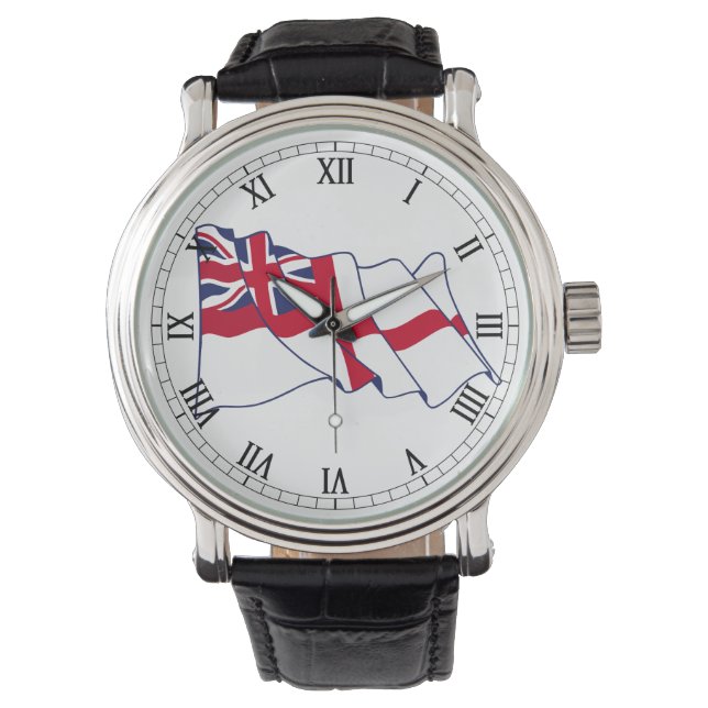 Flying Ensign Armbanduhr (Vorderseite)
