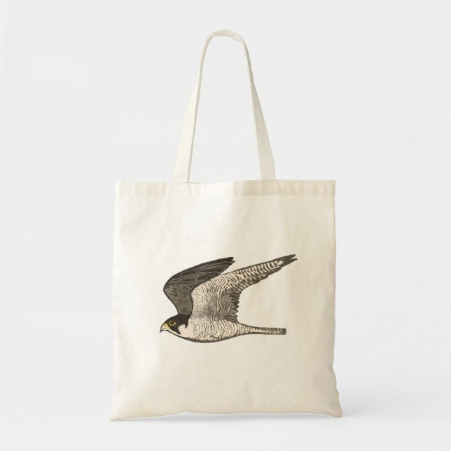 Flying falcon Tote-Tasche Tragetasche (Vorne)