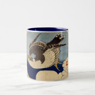 Flying Falcon Zweifarbige Tasse