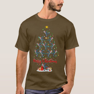 Flying Fish Lover Matching Santa Flying Fish Chris T-Shirt