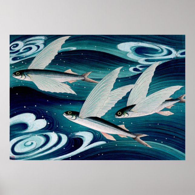 Flying Fish Ono Bakufu Circa 1938 Poster (Vorne)
