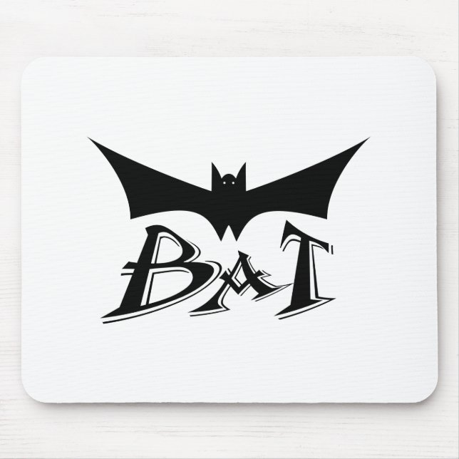 Flying Fledermaus Mousepad (Vorne)