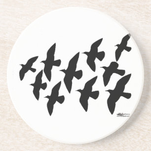 Flying Flight Pigeons Getränkeuntersetzer