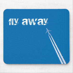 Flying Flugzeug Mousepad