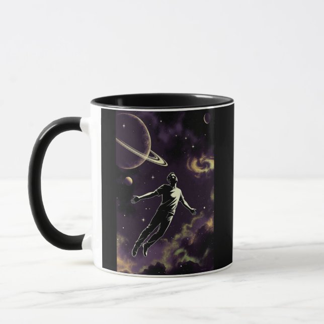 Flying For Photons combo mug two sided Tasse (Links)