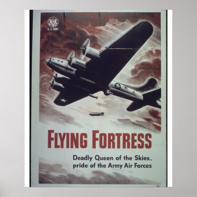 Flying_Fortress-_-_NARA_Propaganda-Poster Poster (Vorne)