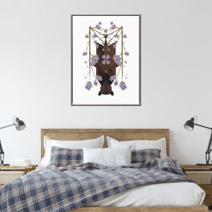 Flying Fox 24x32 Stretchleinwand-Giclée-Druck Leinwanddruck