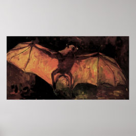 Flying Fox Bat von Vincent van Gogh Poster