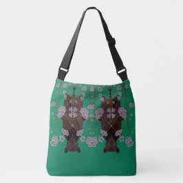 Flying Fox Jade Crossbody Bag (2 Größen) Tragetaschen Mit Langen Trägern