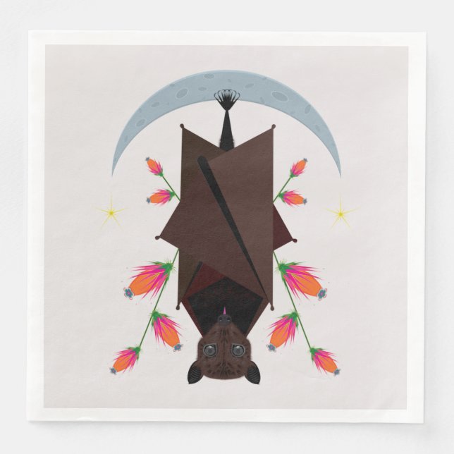 Flying Fox Paper Napkins Serviette (Vorderseite)