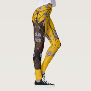 Flying Fox Senf-Leggings Leggings