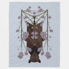 Flying Fox Sky Blue Fleece Blanket (3 Größen)