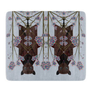 Flying Fox Sky Blue Glass Cutting Board Schneidebrett