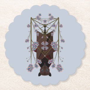 Flying Fox Sky Blue Paper-Untersetzer Untersetzer