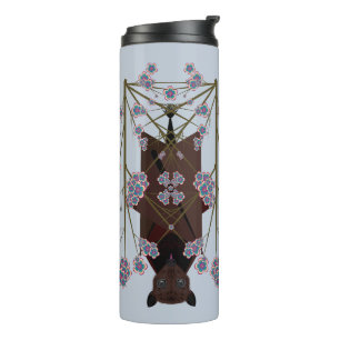 Flying Fox Sky Blue Thermal Travel Tumbler Thermosbecher