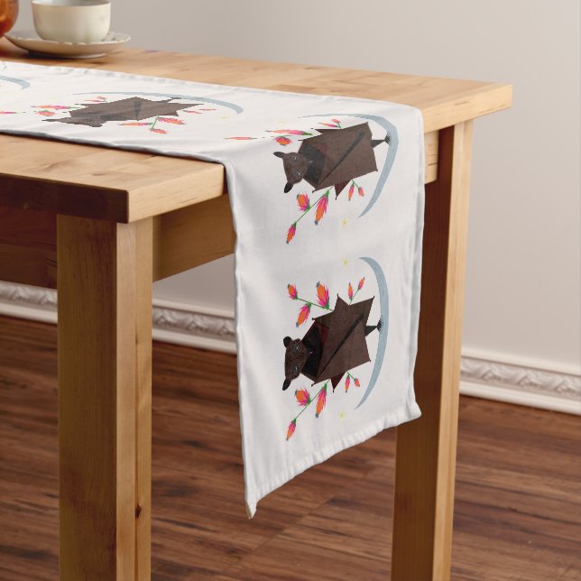 Flying Fox Table Runner Kurzer Tischläufer (Beispiel)
