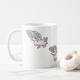 "Flying Future Bacon" Kaffeepause Tasse