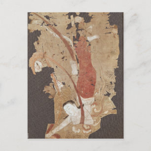 Flying genie oder, Apsaras, aus Dunhuang Postkarte