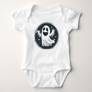 Flying Ghost Baby Strampler