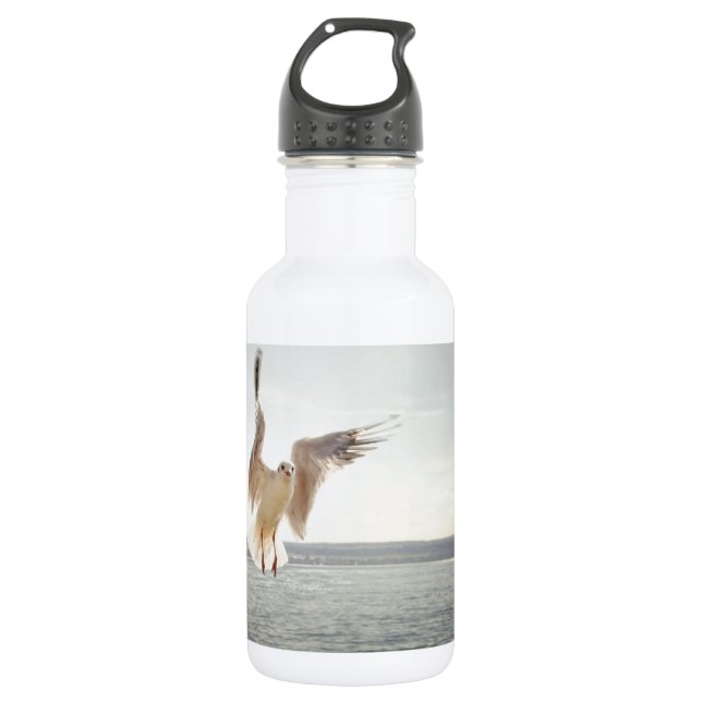 Flying Gull Edelstahlflasche (Vorderseite)