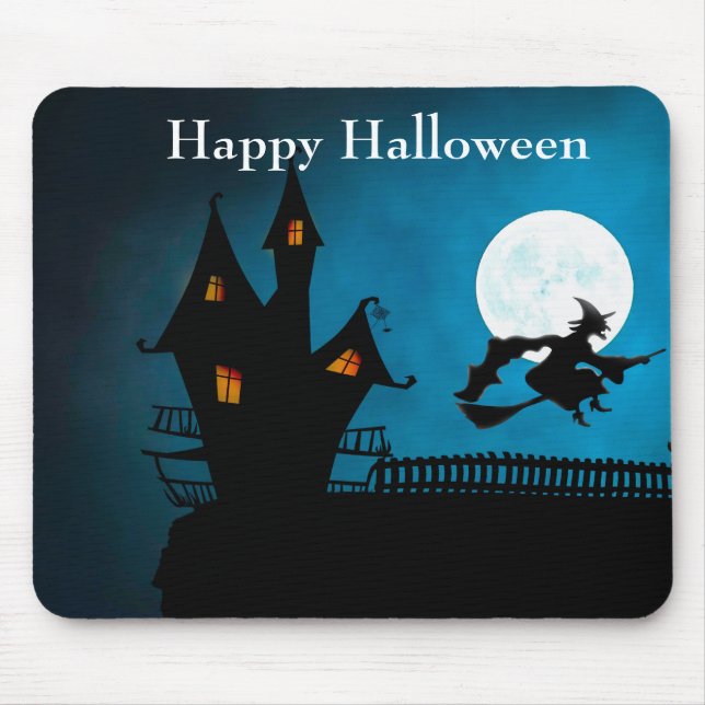 Flying Hexe Mousepad (Vorne)