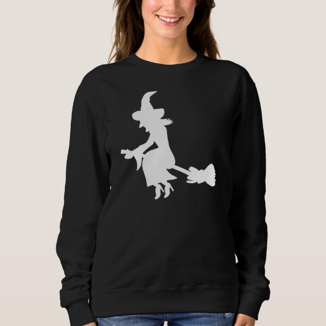 Flying Hexe Sweatshirt (Vorderseite)