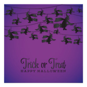 Flying-Hexenkette Poster