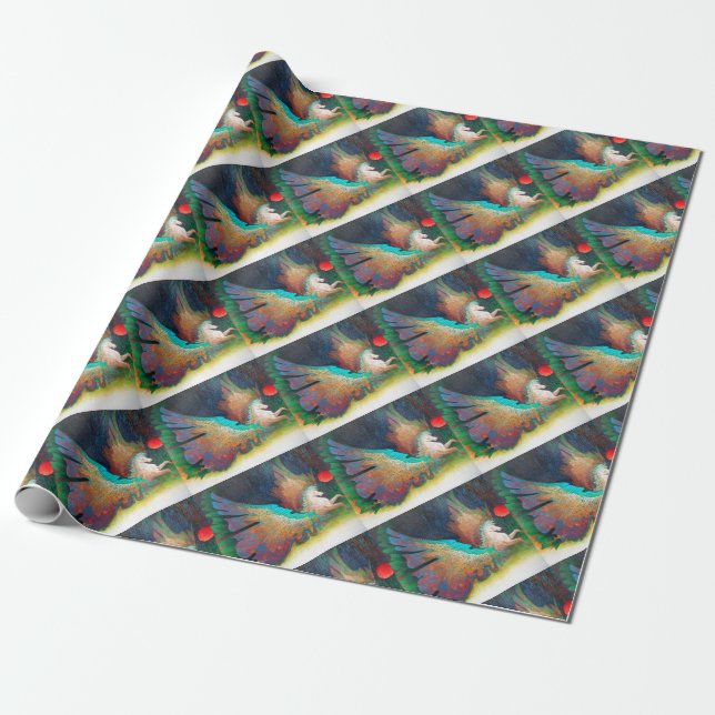 Flying Horse Geschenkpapier (Ungerollt)