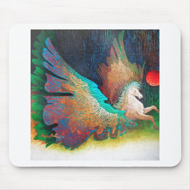 Flying Horse Mousepad (Vorne)