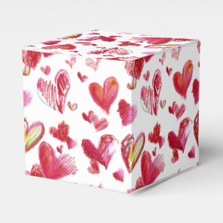 Flying Liebe Hearts Paper Box Geschenkschachtel