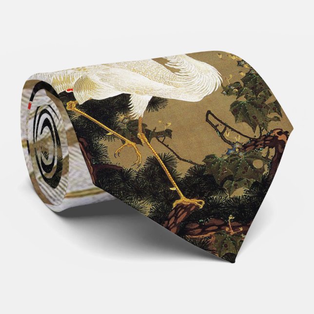 FLYING-LIEBE PHOENIX, Federn, Herz, Blumen Krawatte (Gerollt)