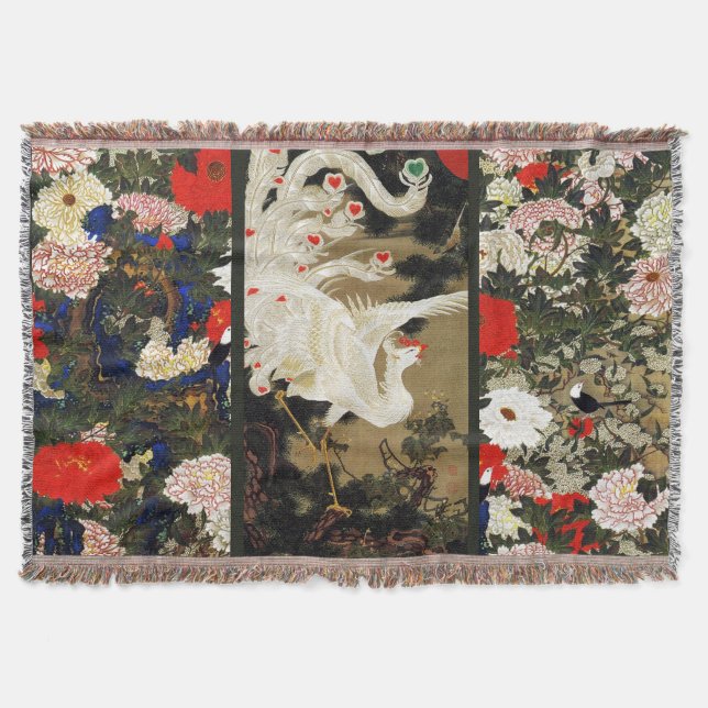 FLYING-LIEBE PHOENIX, Federn, HerzValentinstag Decke (Vorderseite)