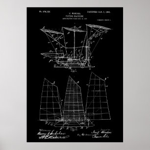 Flying Machine Patent Poster